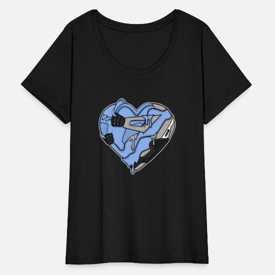jordan 4 university blue t shirt